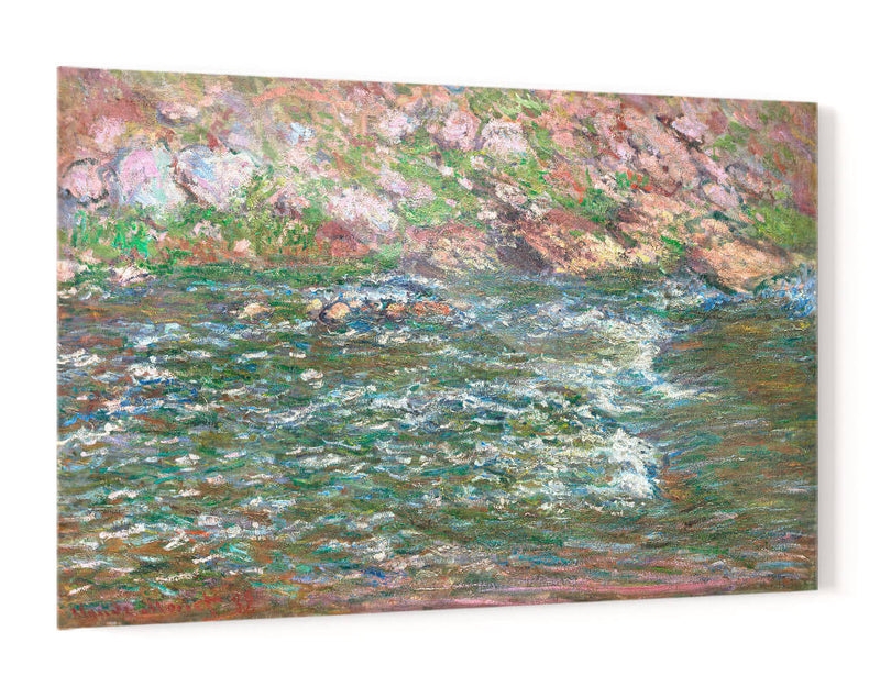 Rápidos en el Petite Creuse en Fresselines - Claude Monet | Cuadro decorativo de Canvas Lab