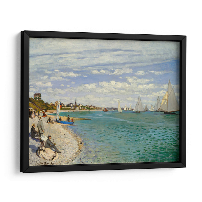 La Regata en Sainte Adresse - Claude Monet | Cuadro decorativo de Canvas Lab