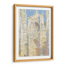 Catedral de Rouen, fachada oeste, luz del sol - Claude O. Monet | Cuadro decorativo de Canvas Lab