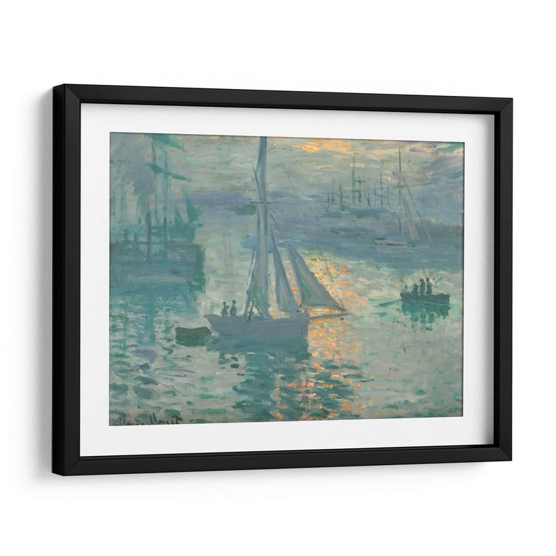 Amanecer - Claude O. Monet | Cuadro decorativo de Canvas Lab
