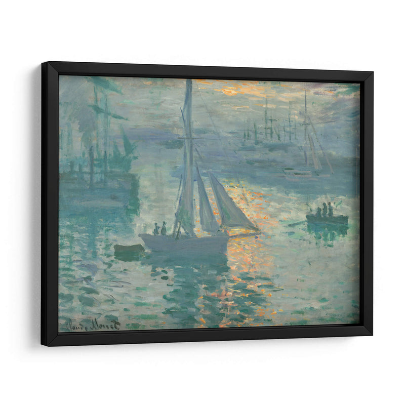 Amanecer - Claude O. Monet | Cuadro decorativo de Canvas Lab