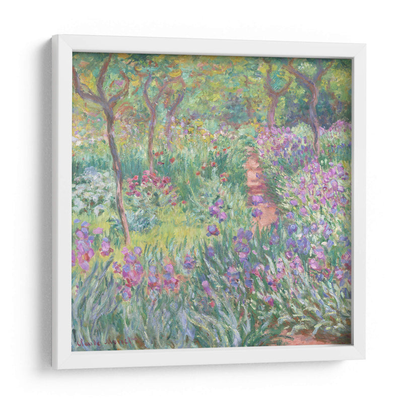 Lirios en el jardín - Claude Monet | Cuadro decorativo de Canvas Lab