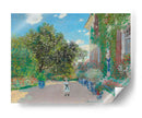 La casa del artista en Argenteuil - Claude O. Monet | Cuadro decorativo de Canvas Lab