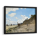 La playa de Honfleur - Claude O. Monet | Cuadro decorativo de Canvas Lab