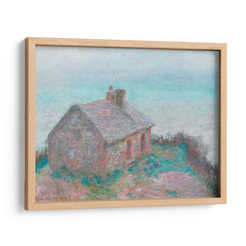 La Casa de los aduaneros en Varengeville - Claude Monet | Cuadro decorativo de Canvas Lab