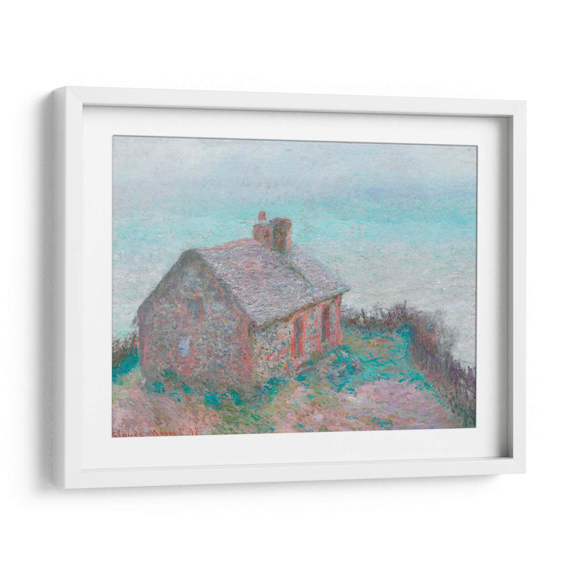 La Casa de los aduaneros en Varengeville - Claude O. Monet | Cuadro decorativo de Canvas Lab