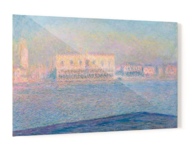 El Palacio Ducal visto desde San Giorgio Maggiore - Claude Monet | Cuadro decorativo de Canvas Lab