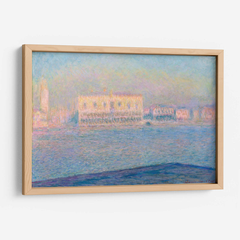 El Palacio Ducal visto desde San Giorgio Maggiore - Claude O. Monet | Cuadro decorativo de Canvas Lab