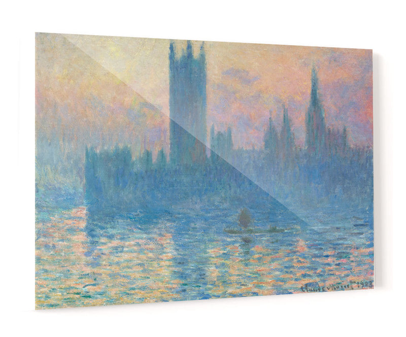 Londres, el Parlamento (efecto de neblina) - Claude Monet | Cuadro decorativo de Canvas Lab