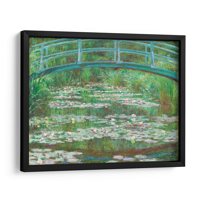 La pasarela japonesa - Claude O. Monet | Cuadro decorativo de Canvas Lab