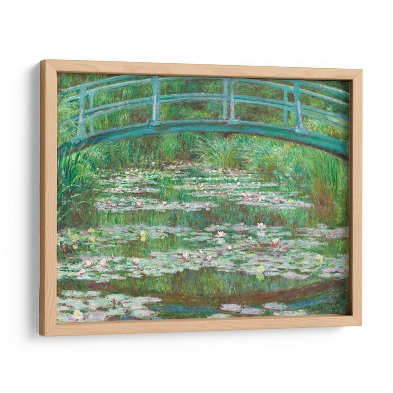 La pasarela japonesa - Claude Monet | Cuadro decorativo de Canvas Lab