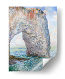 La Manneporte cerca de Étretat - Claude O. Monet | Cuadro decorativo de Canvas Lab