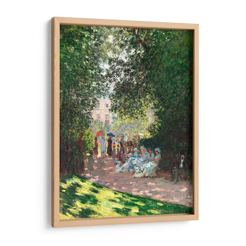 El Parc Monceau - Claude O. Monet | Cuadro decorativo de Canvas Lab