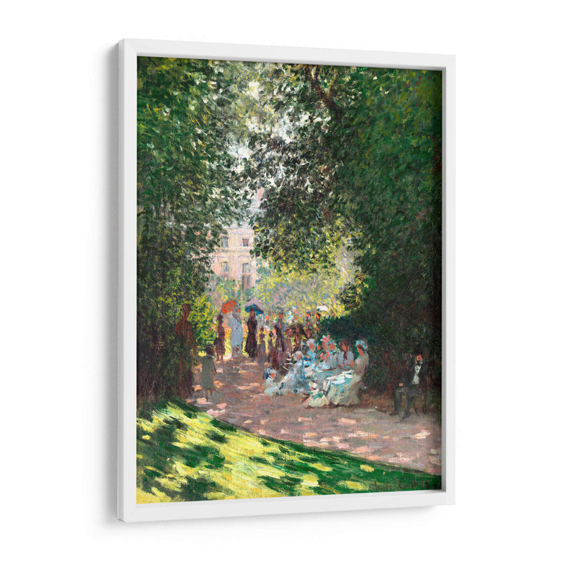 El Parc Monceau - Claude O. Monet | Cuadro decorativo de Canvas Lab