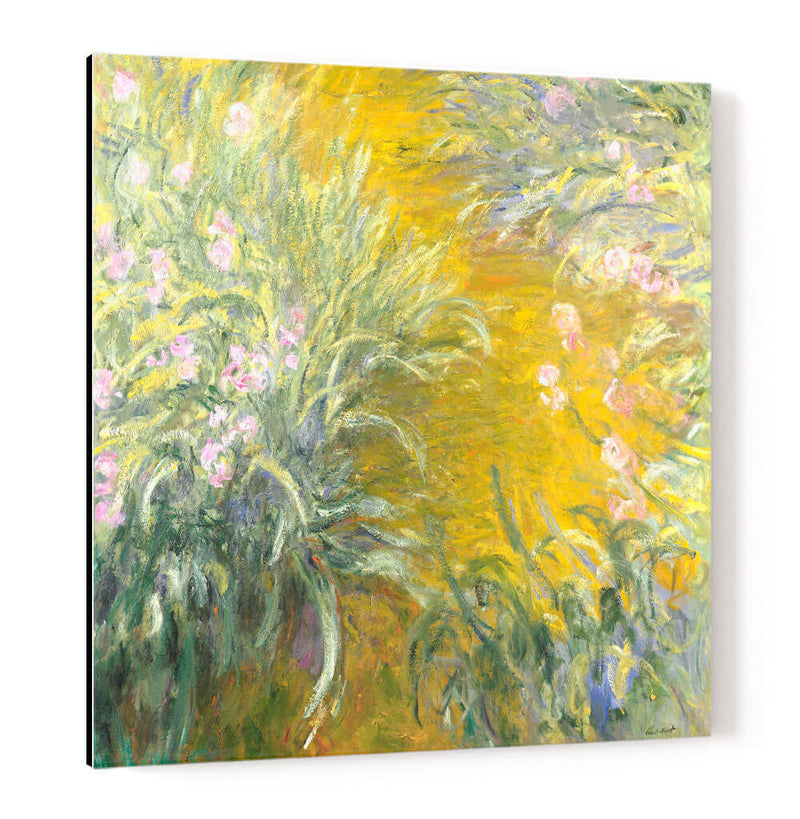El camino a través de los lirios - Claude Monet | Cuadro decorativo de Canvas Lab