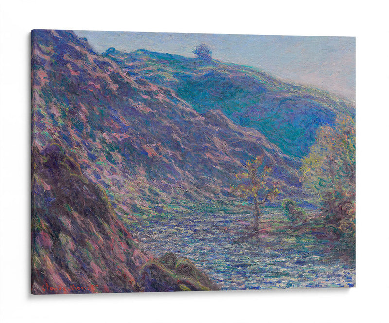 El pequeño río Creuse - Claude O. Monet | Cuadro decorativo de Canvas Lab