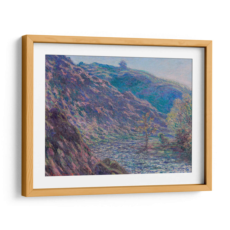 El pequeño río Creuse - Claude O. Monet | Cuadro decorativo de Canvas Lab