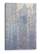 El portal de la catedral de Rouen a la luz de la mañana - II - Claude O. Monet | Cuadro decorativo de Canvas Lab