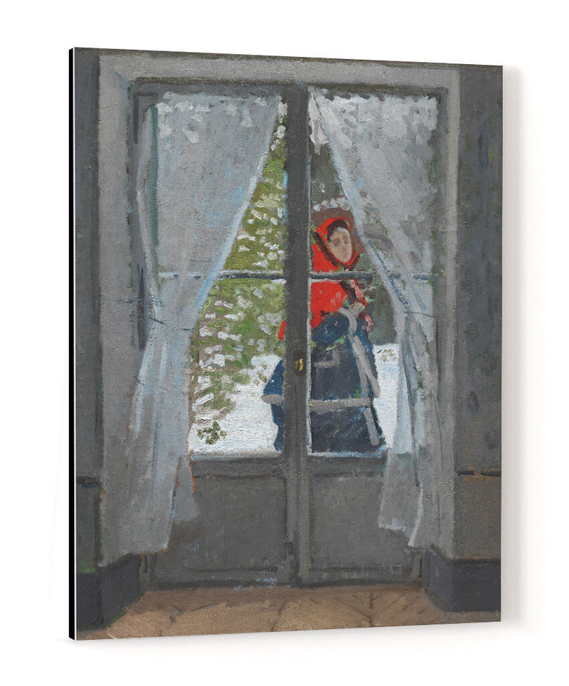 El pañuelo rojo - Claude Monet | Cuadro decorativo de Canvas Lab