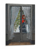 El pañuelo rojo - Claude O. Monet | Cuadro decorativo de Canvas Lab