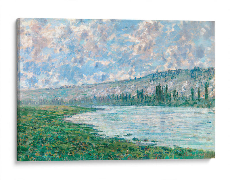 El Sena en Vétheuil - Claude O. Monet | Cuadro decorativo de Canvas Lab