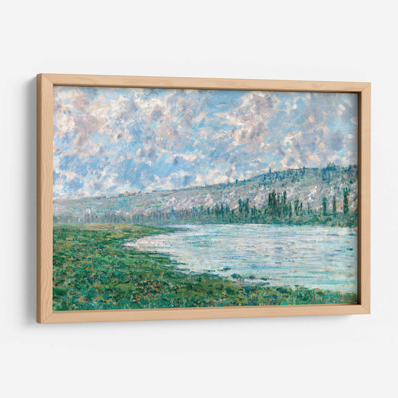 El Sena en Vétheuil - Claude O. Monet | Cuadro decorativo de Canvas Lab