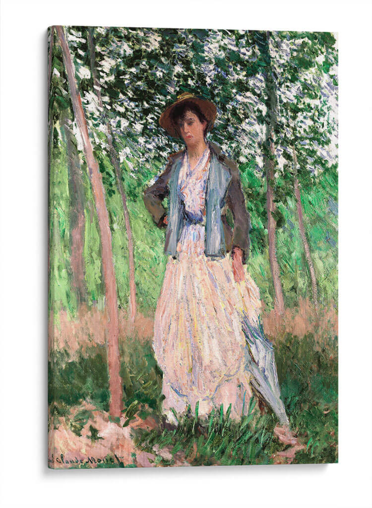 Suzanne Hoschedé - Claude O. Monet | Cuadro decorativo de Canvas Lab