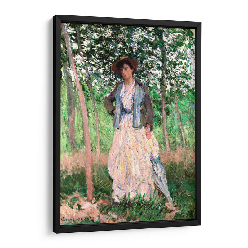Suzanne Hoschedé - Claude Monet | Cuadro decorativo de Canvas Lab