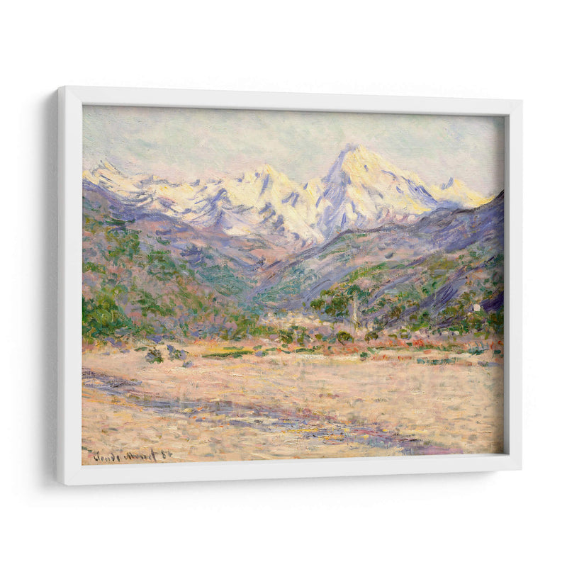 El valle del Nervia - Claude O. Monet | Cuadro decorativo de Canvas Lab