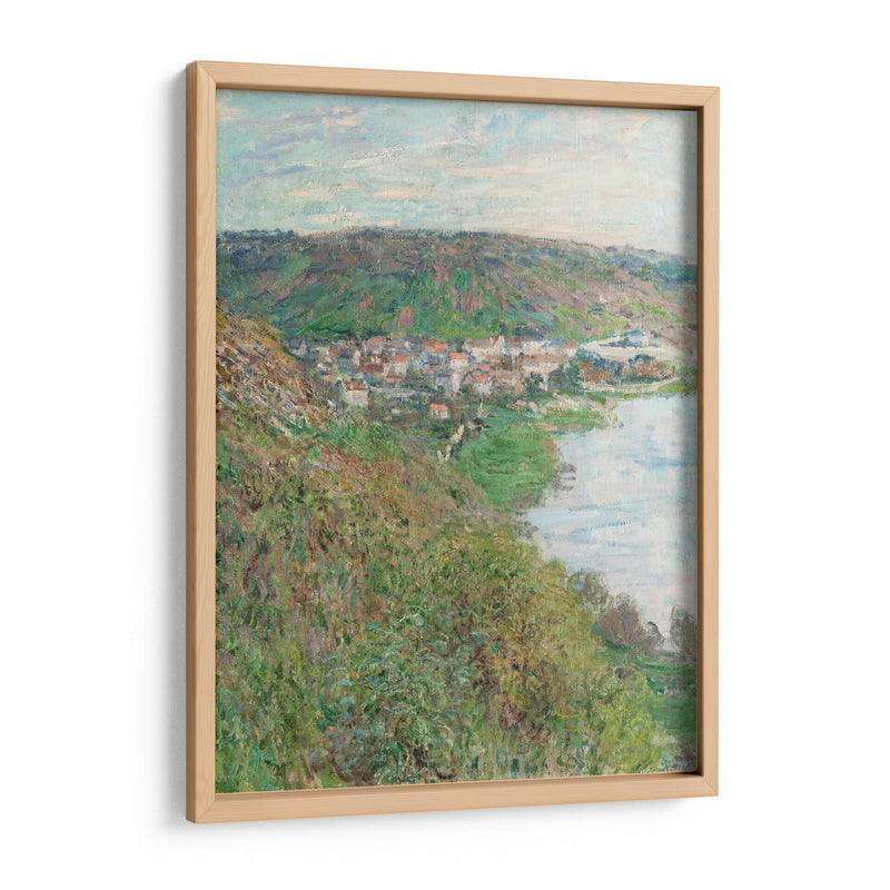 Vista de Vétheuil - I - Claude O. Monet | Cuadro decorativo de Canvas Lab
