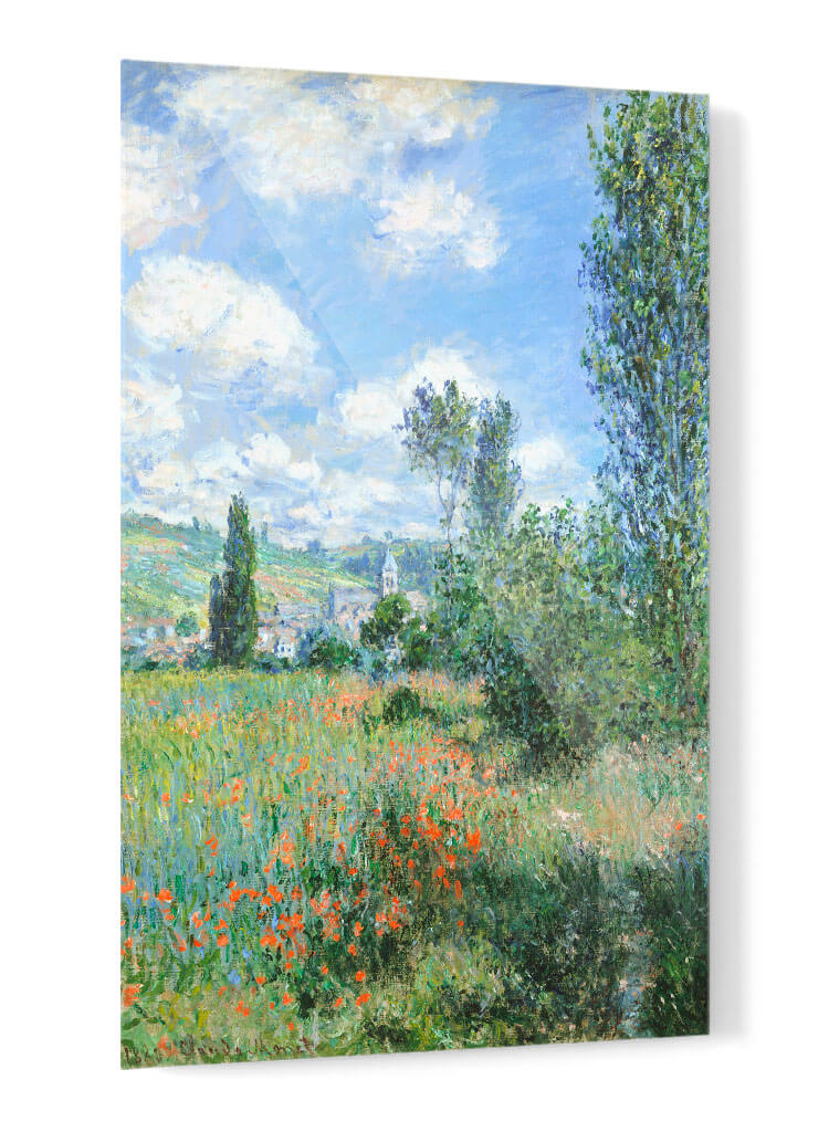 Vista de Vétheuil - II - Claude Monet | Cuadro decorativo de Canvas Lab