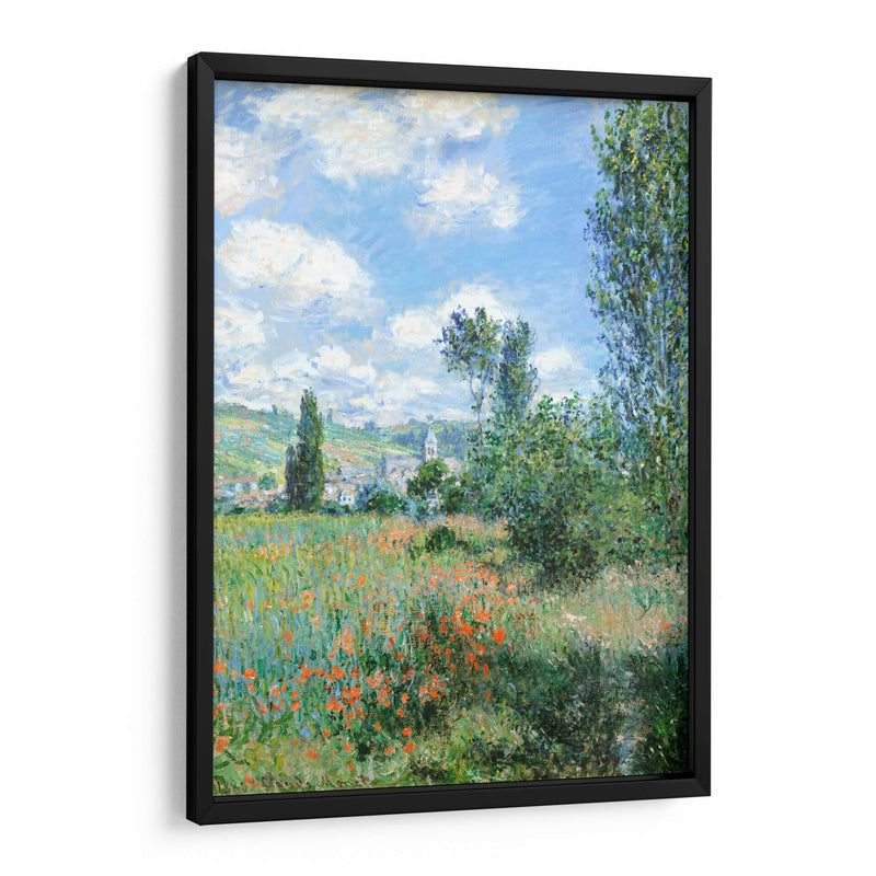 Vista de Vétheuil - II - Claude Monet | Cuadro decorativo de Canvas Lab