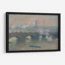 Puente de Waterloo, día gris - Claude O. Monet | Cuadro decorativo de Canvas Lab