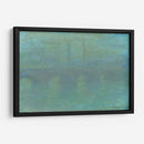 Puente de Waterloo, Londres, al anochecer - Claude O. Monet | Cuadro decorativo de Canvas Lab