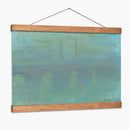 Puente de Waterloo, Londres, al anochecer - Claude O. Monet | Cuadro decorativo de Canvas Lab