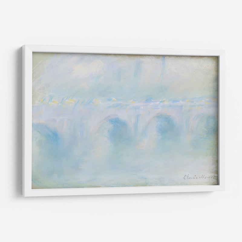 Puente de Waterloo - Claude O. Monet | Cuadro decorativo de Canvas Lab