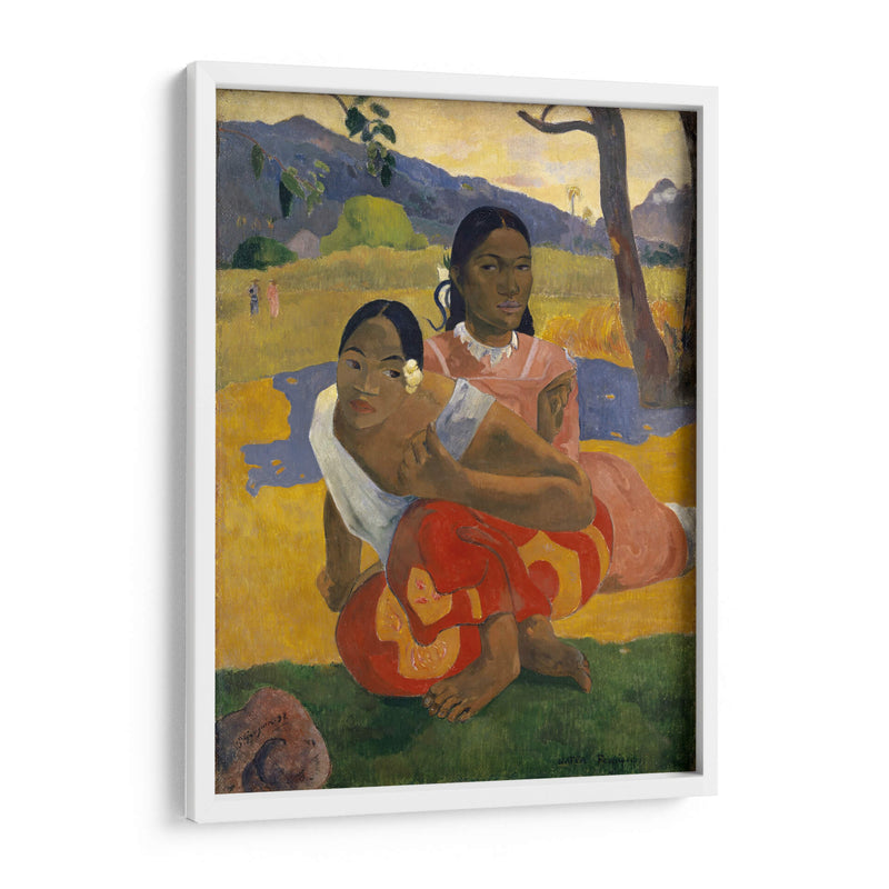 ¿Cuándo te casas? - Paul Gauguin | Cuadro decorativo de Canvas Lab