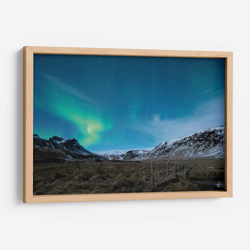 Aurora Boreal en Islandia - Anaid Frías | Cuadro decorativo de Canvas Lab