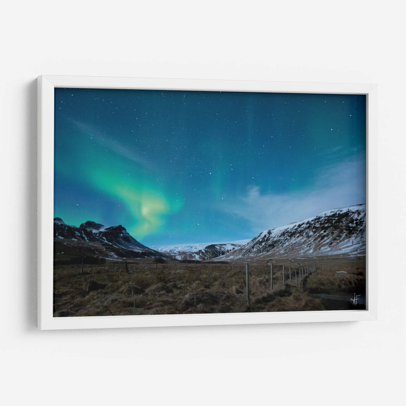 Aurora Boreal en Islandia - Anaid Frías | Cuadro decorativo de Canvas Lab