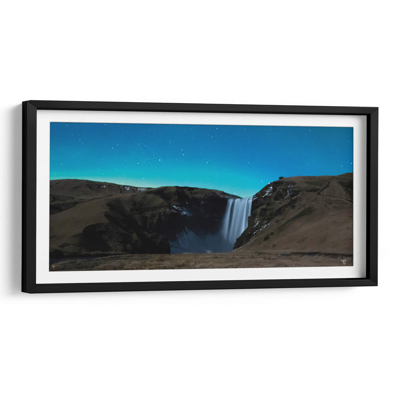 Cascada en Islandia - Anaid Frías | Cuadro decorativo de Canvas Lab