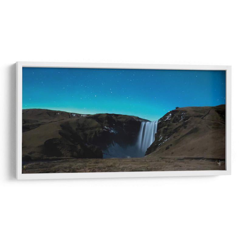 Cascada en Islandia - Anaid Frías | Cuadro decorativo de Canvas Lab