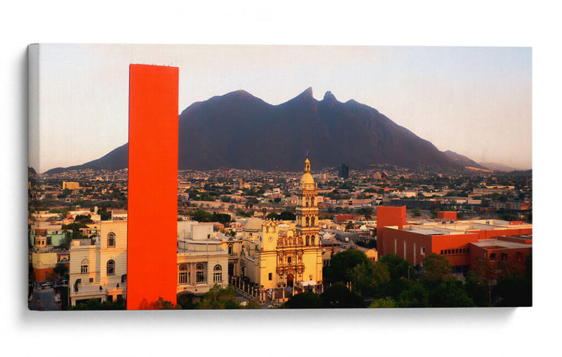 Centro de Monterrey | Cuadro decorativo de Canvas Lab