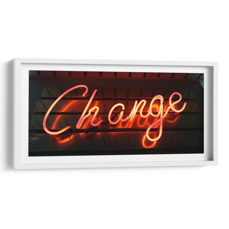 Change | Cuadro decorativo de Canvas Lab