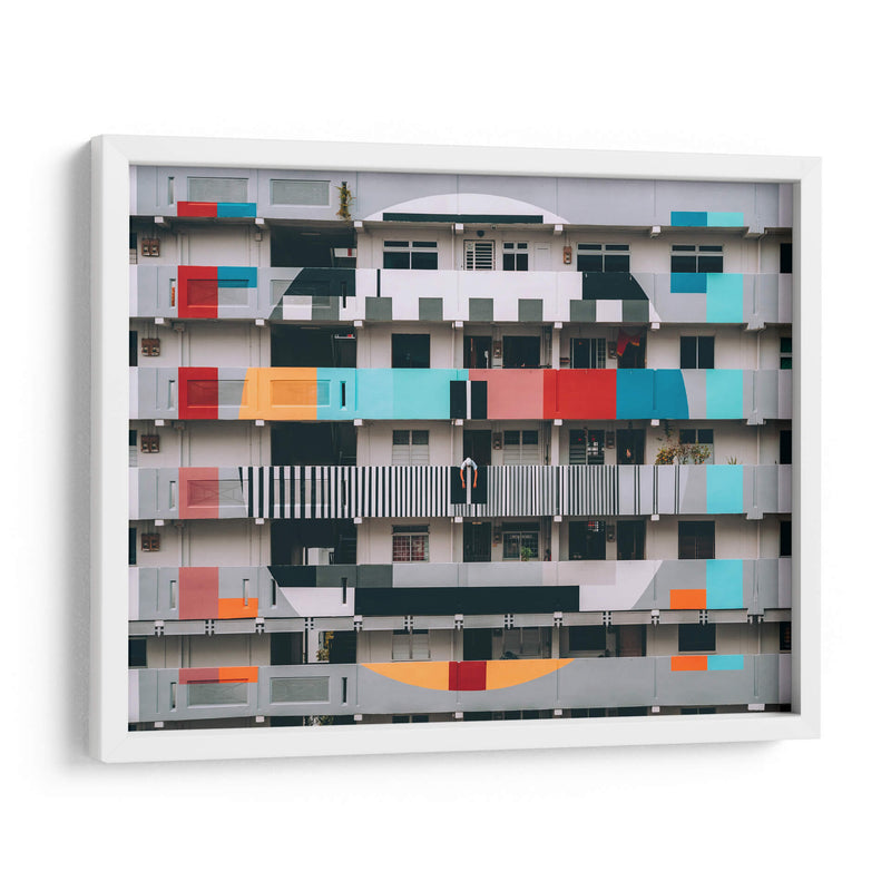 Composición en balcones | Cuadro decorativo de Canvas Lab