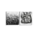 Humo descontrolado - Set de 2 - Gina Villalobos - Cuadro decorativo | Canvas Lab