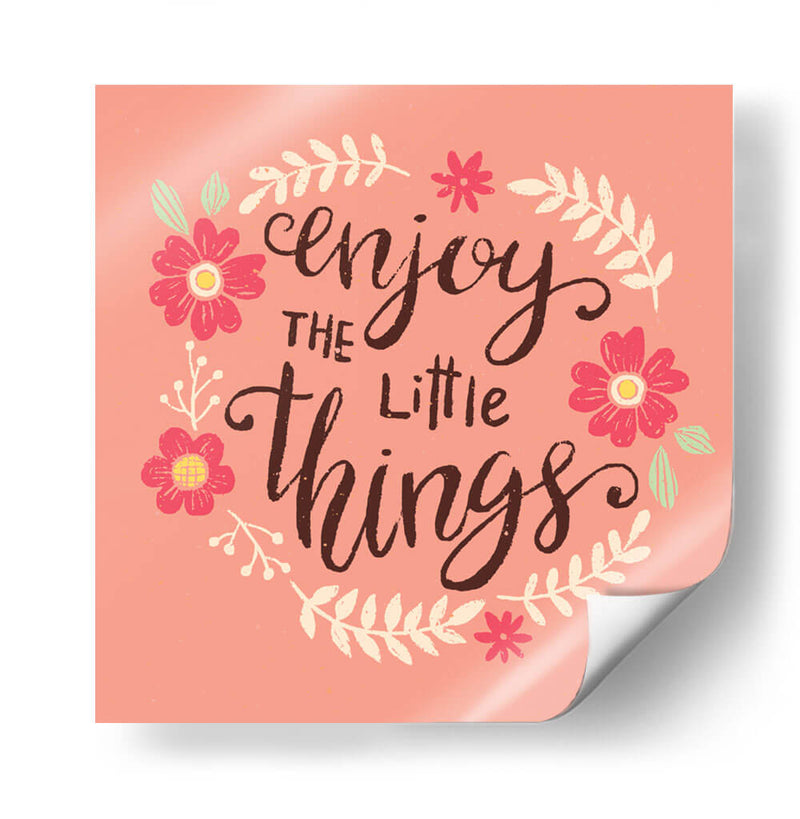 Enjoy the Little Things | Cuadro decorativo de Canvas Lab