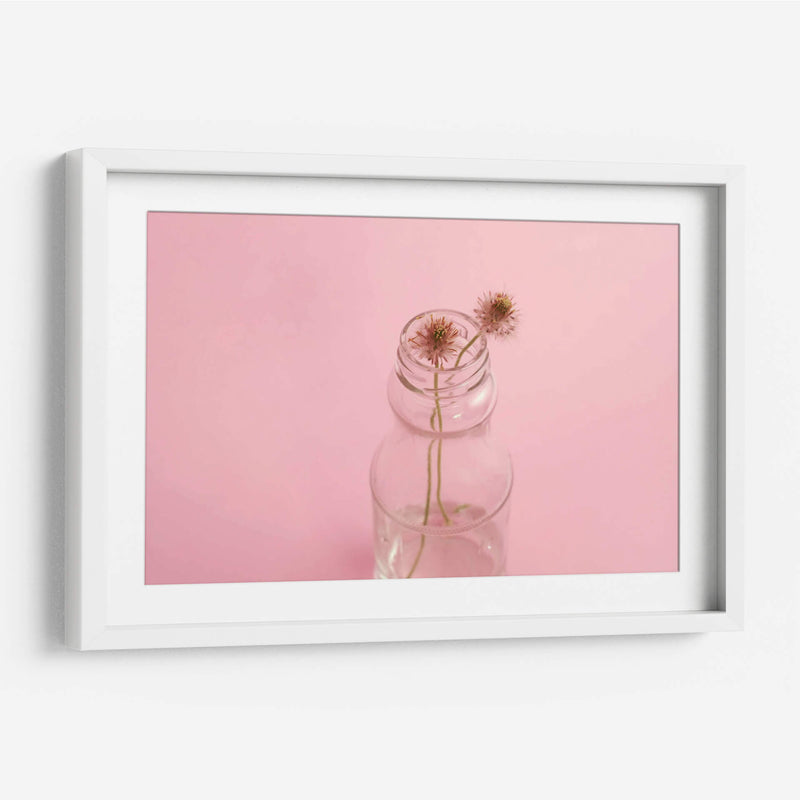 Dos flores en agua | Cuadro decorativo de Canvas Lab