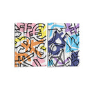 Currency graffiti - Set de 2 - David Aste - Cuadro decorativo | Canvas Lab