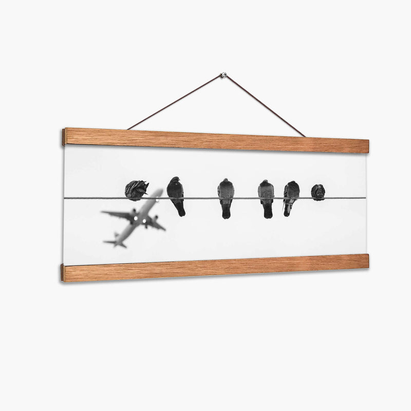 El vuelo y las palomas | Cuadro decorativo de Canvas Lab