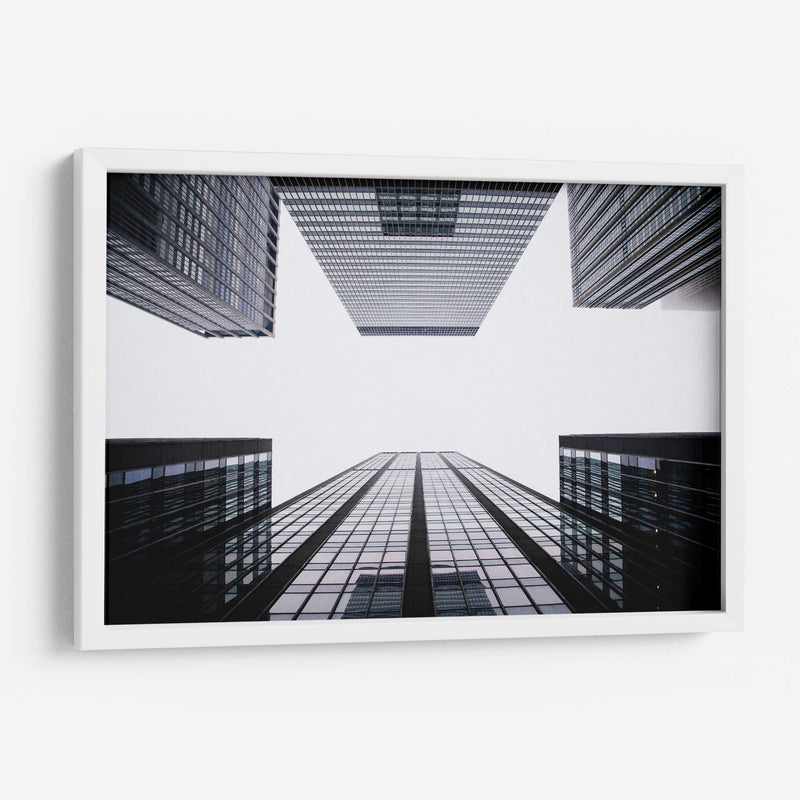 Encuentro de rascacielos | Cuadro decorativo de Canvas Lab